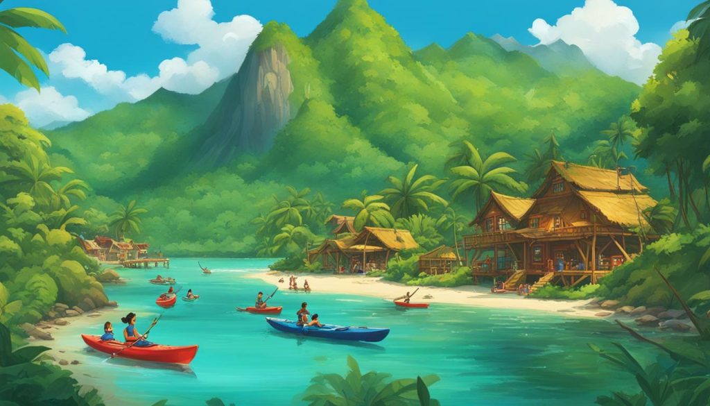 Adventure Island summer camp theme