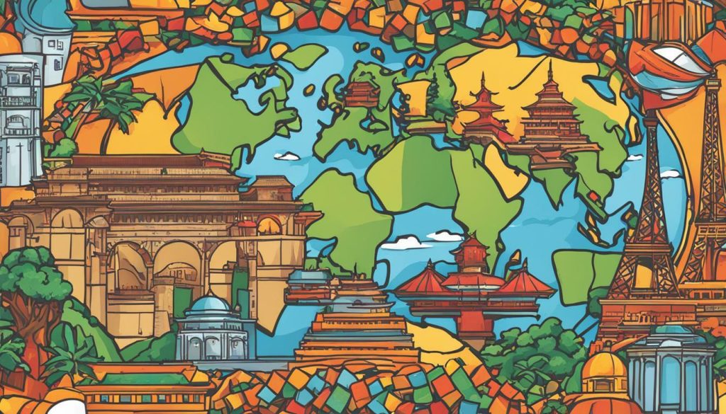 Around the World theme
