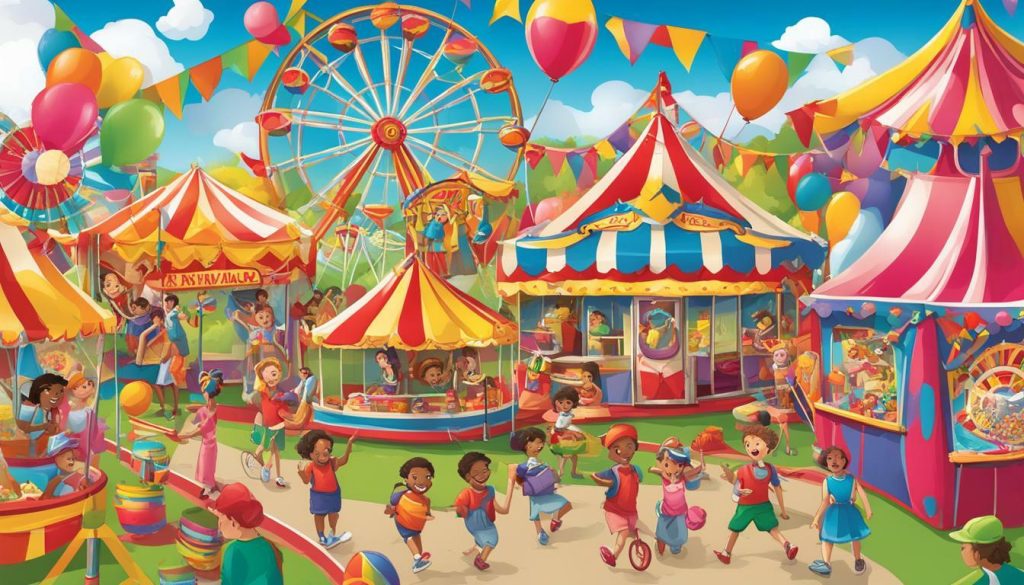 Carnival Fun summer camp theme