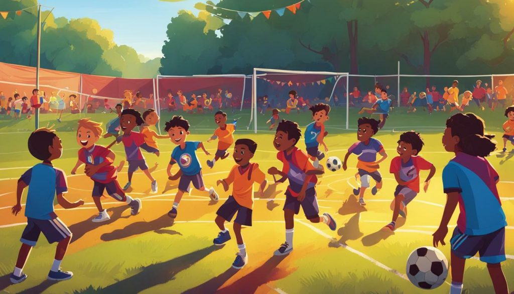 Sports Mania summer camp theme