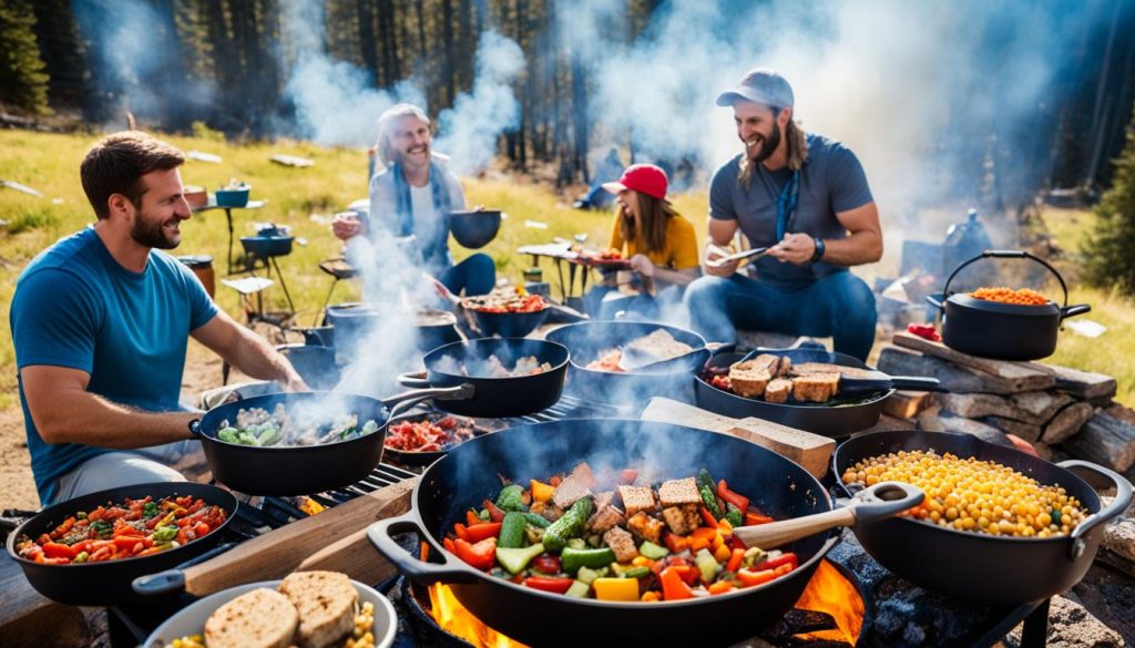 campfire vegetarian meals
