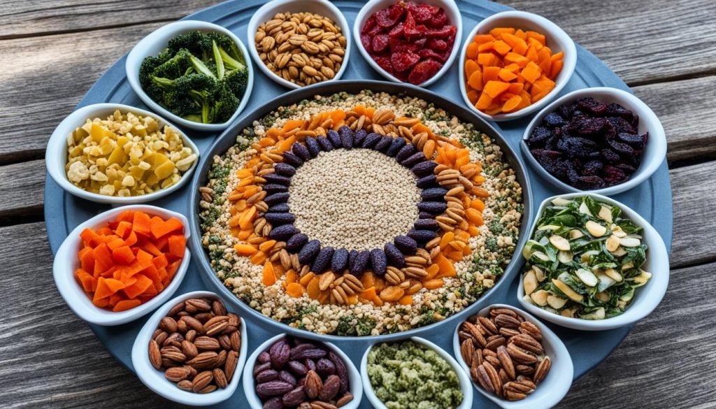 vegetarian dehydrated camp food