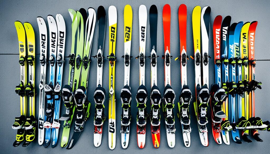 ski racing equipment