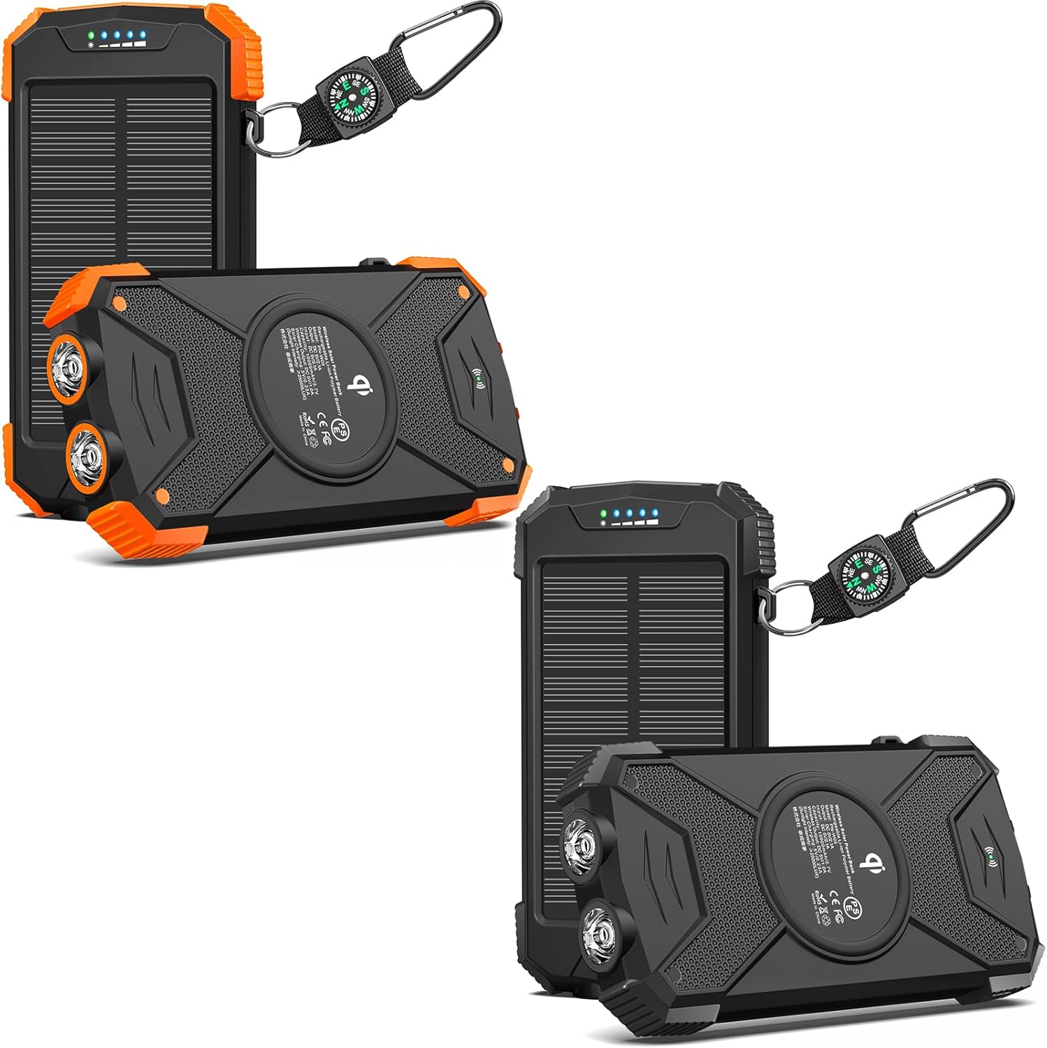 BLAVOR 10000mAh Solar Charger Power Bank
