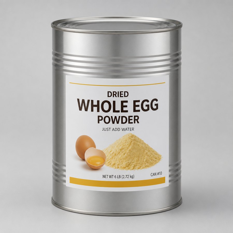 Pasteurized Dried Whole Egg Powder Can