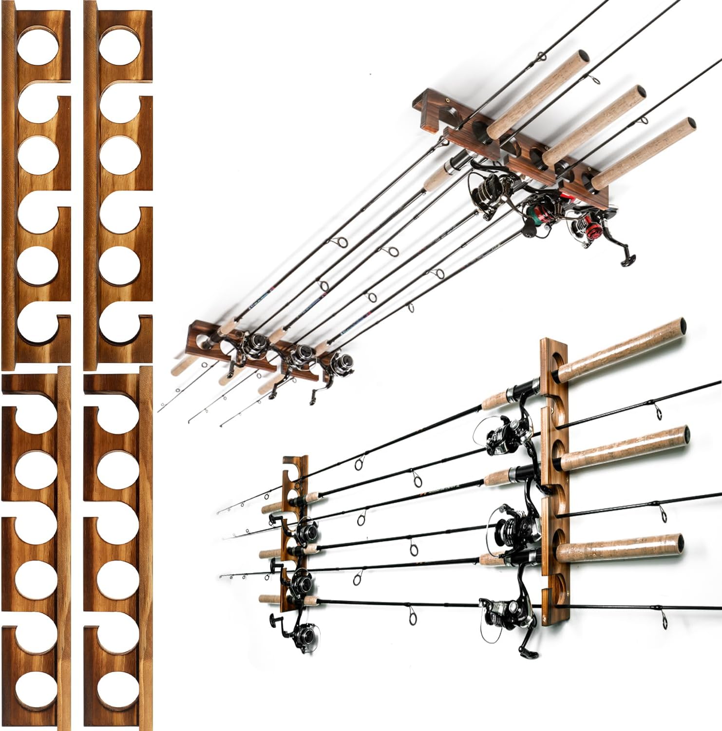 Ghosthorn 12-Rod Fishing Pole Rack