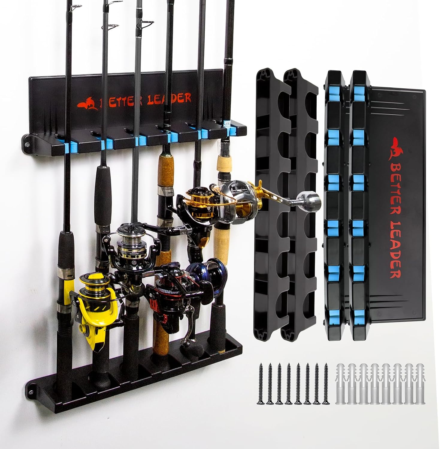 BETTER LEADER 2-Pack Vertical Rod Holder