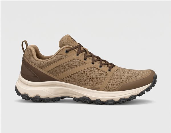 AI-generated illustration of a wide-toe-box trail running shoe matching the Altra Lone Peak 9 style